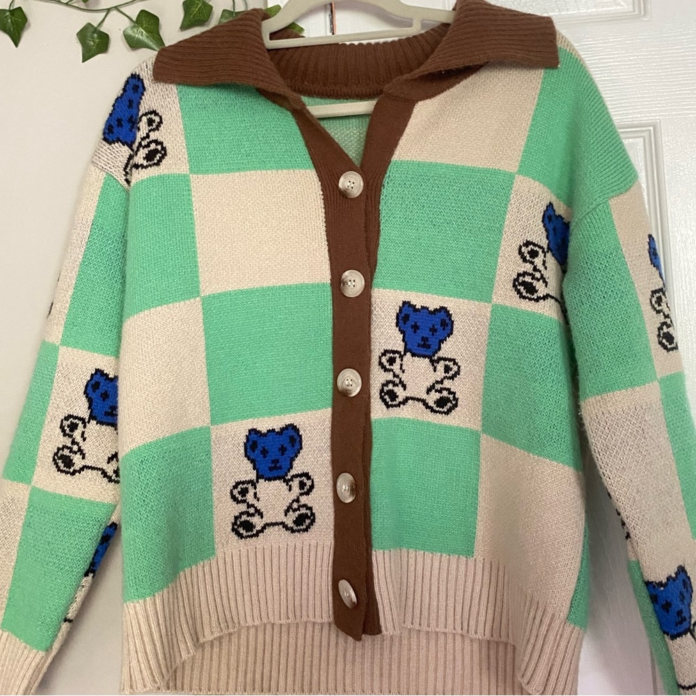 Woman bear cardigan- Cloth arlo